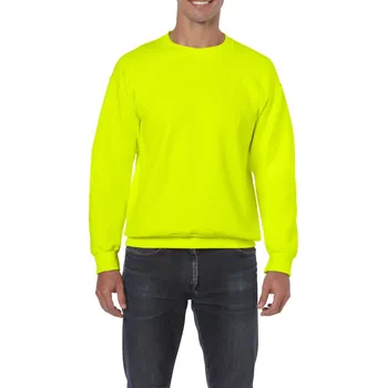 Pánská mikina Gildan Heavy Blend™ Adult Crewneck Sweatshirt mikina, žlutá (Safety Green)