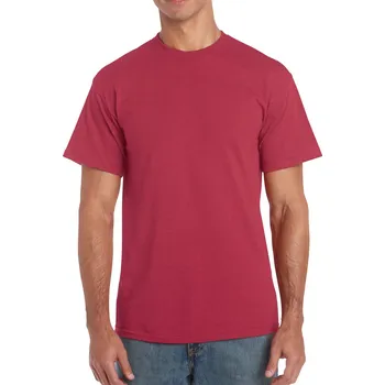 Pánské tričko Gildan Heavy Cotton™ Adult T-shirt, červená (Antique Cherry Red)