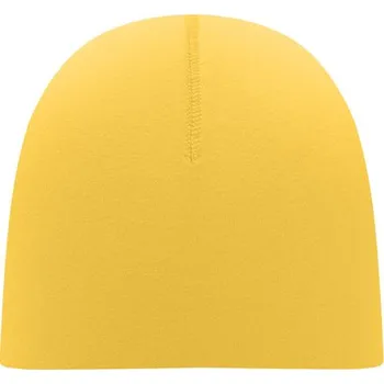 Čepice Unisex bavlněná čepice - LIGHTY, žlutá