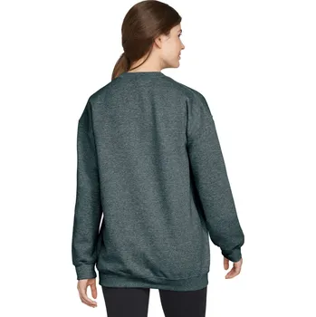 Pánské oblečení Gildan Softstyle® Midweight Fleece Adult Crewneck, šedá (Dark Heather)