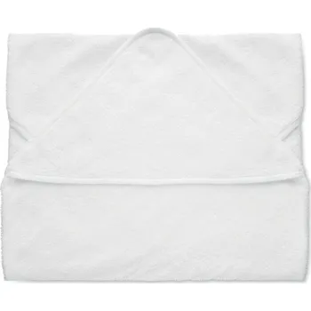 Bavlněný dětský ručník - HUGME, bílá