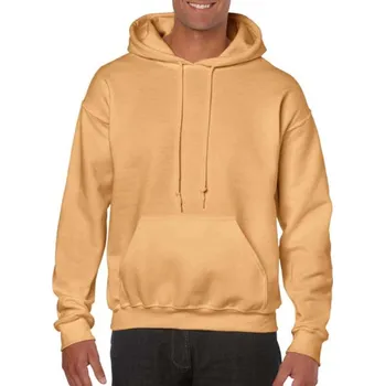 Pánské oblečení Gildan Heavy Blend™ Adult Hooded Sweatshirt mikina, hnědá (Old Gold)
