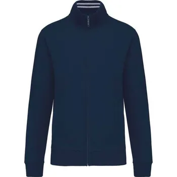 Pánská mikina Kariban Men's Full Zip Sweat Jacket, modrá (Navy)