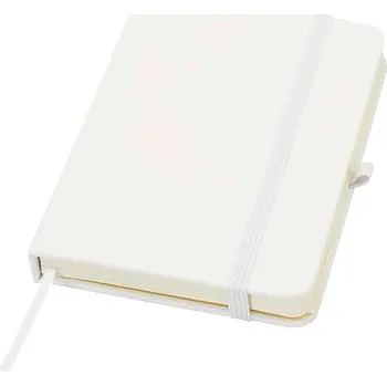 Zápisník Zápisník formátu A6 s pevnou obálkou Spectrum Plus, bílá