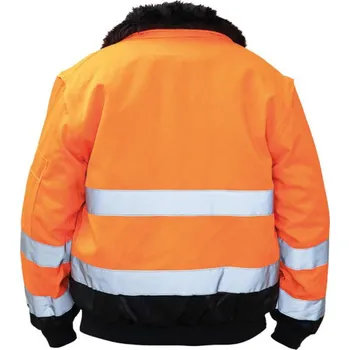 Pánská softshellová bunda Korntex 4-in-1 Pilot Jacket, oranžová (Safety Orange)