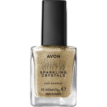Lak na nehty AVON Lak na nehty Sparkling Crystal FESTIVE GOLD