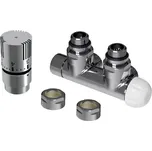 ISAN O39CWAL122 Termostatická sada ventilů pro rohové středové připojení, sada č.122L, levá, chrom