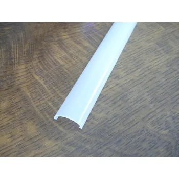 LED lišta T-LED Difuzor ALU profilu TUBE Výběr varianty: Nacvakávací opál 1m