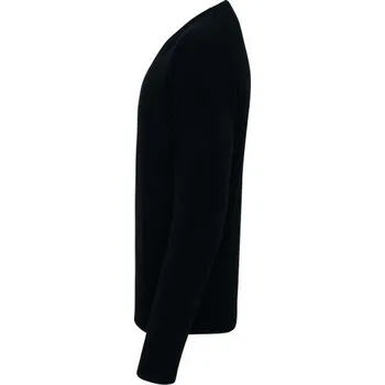 Premier 'essential' Acrylic Men's V-neck Sweater, černá (Black)