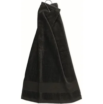 Ručník Bavlněný golfový ručník - HITOWGO, černá