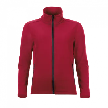 Pánská softshellová bunda Sol's Race Women - Softshell Zip Jacket, červená (Cherry Red)