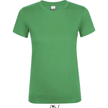 Dámské tričko Sol's Regent Women - Round Collar T-shirt, zelená (Irish Green)