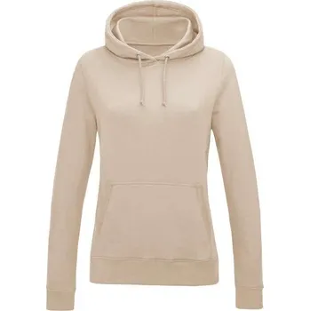 Pánská mikina Just Hoods Women's College Hoodie, hnědá (Natural)