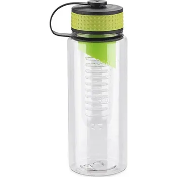Láhev Sportovní lahev s vložkou na ovoce FRUGT 800 ml, zelená