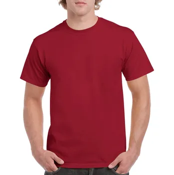 Pánské oblečení Gildan Heavy Cotton™ Adult T-shirt, červená (Cardinal Red)