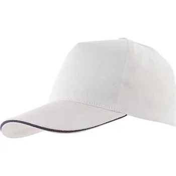 Kšiltovka Kšiltovka 5-ti panelová WALK, bílá