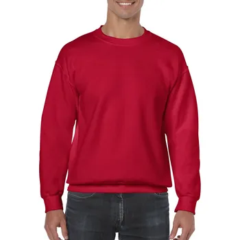 Pánská mikina Gildan Heavy Blend™ Adult Crewneck Sweatshirt mikina, červená (Cherry Red)