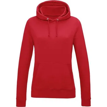 Pánská mikina Just Hoods Women's College Hoodie, červená (Cherry Red)