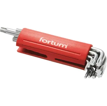 Klíč L-klíče TORX, sada 9ks, 10-50 FORTUM