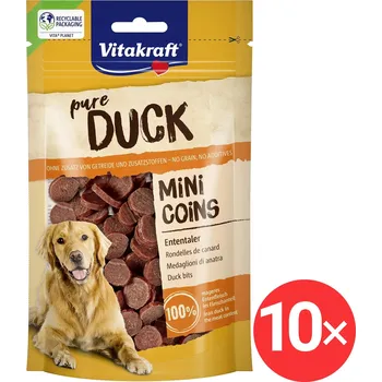 Pamlsek pro psa Vitakraft Duck Mini Coins 10 × 80 g