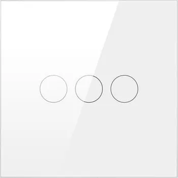 vypínač AVATTO ZTS02-EU Zigbee switch, bílý (3-gang)