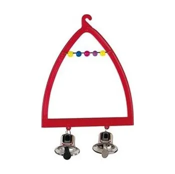 Dětská houpačka Ferplast plastová houpačka se zvonem