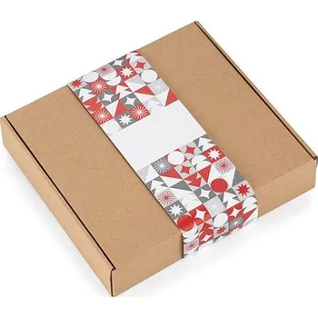 Dárková krabička Malá kraftová krabička, hnědá