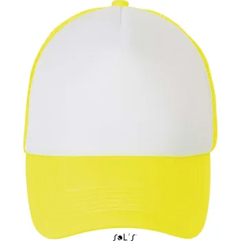 Kšiltovka Sol's Bubble - Five Panel Mesh Cap, žlutá (Safety Green)