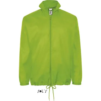 Sol's Shift - Unisex Water Repellent Windbreaker, zelená (Lime)