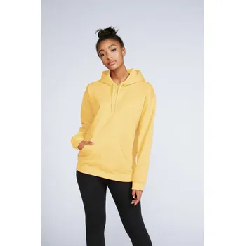 Pánské oblečení Gildan Softstyle® Midweight Fleece Adult Hoodie, žlutá (Yellow Haze)
