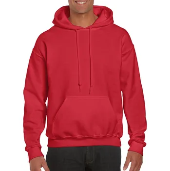 Pánská mikina Gildan Dryblend® Adult Hooded Sweatshirt mikina, červená (Red)