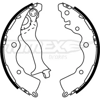 Brzdová čelist Sada brzdových čelistí TOMEX Brakes TX 22-35