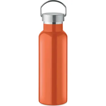 Láhev Láhev s dvojitou stěnou 500 ml - FLORENCE, oranžová