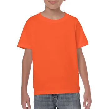Chlapecké tričko Gildan Heavy Cotton™ Youth T-shirt, oranžová (Orange)