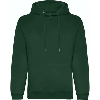 Pánská mikina Just Hoods Organic Hoodie, zelená (Forest Green)