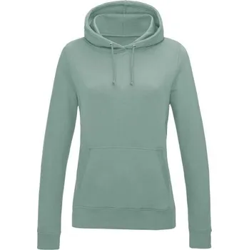 Pánská mikina Just Hoods Women's College Hoodie, zelená (Kiwi)