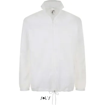 Sol's Shift - Unisex Water Repellent Windbreaker, bílá (White)