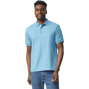 Čepice Gildan Dryblend® Adult Jersey Polo - New Model, modrá (Light Blue)