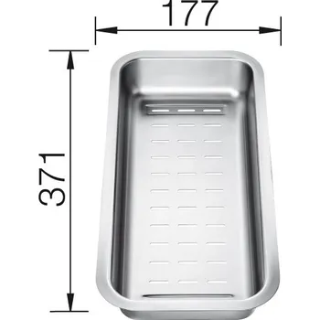 Miska pro psa BLANCO 226189 Příslušenství miska víceúčelová nerez pro Zenar, Dalago