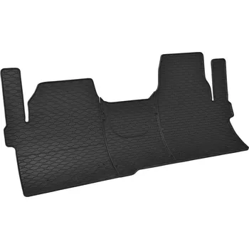 Autokoberce Rigum gumové přesné - FORD Tourneo/Transit Custom 2m/3m 24-, VW T7 Transporter 3m 24-/T7 Caravelle 2/3m 25- (3 díl)