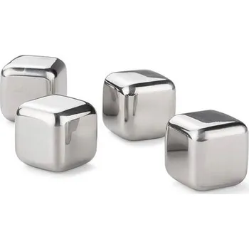 Tvořítko na led Ledové kostky do nápojů SCOTCH, stříbrná