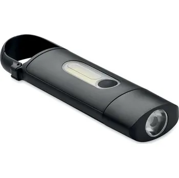 Svítilna Kapesní COB svítilna - BLUZ, černá