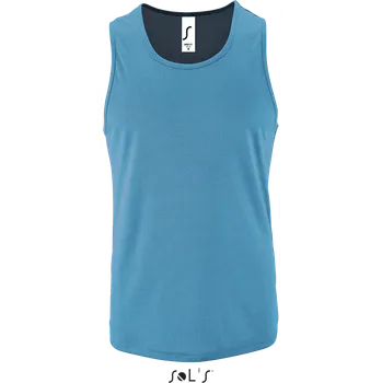 Sol's Sporty Tt Men - Sports Tank Top, modrá (Sapphire)