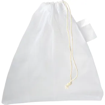 Školní sáček Síťovaný sáček na ovoce a zeleninu BLUE PLANET, bílá