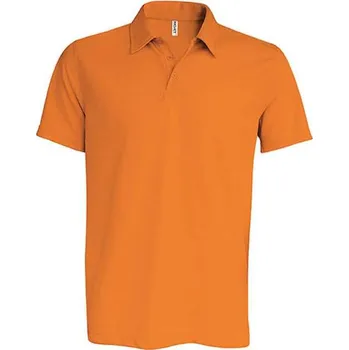 Proact Men's Short-sleeved Polo Shirt, oranžová (Tennessee Orange)
