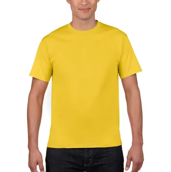 Pánské tričko Gildan Softstyle® Adult T-shirt, žlutá (Daisy)
