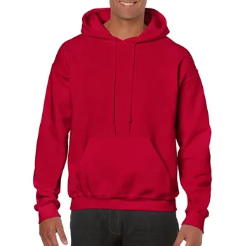 Pánská móda Gildan Heavy Blend™ Adult Hooded Sweatshirt mikina, červená (Cherry Red)