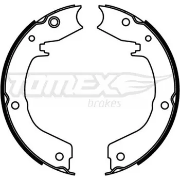 Brzdová čelist Sada brzdových čelistí TOMEX C TX 22-19