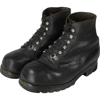 Lovecká obuv Armáda Švýcarská Boty švýcarské pohorky s gum. podr. kožené použité velikost: 28