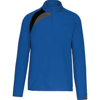 Pánské kalhoty Proact Adults' Zip Neck Training Top, modrá (Sport Royal)
